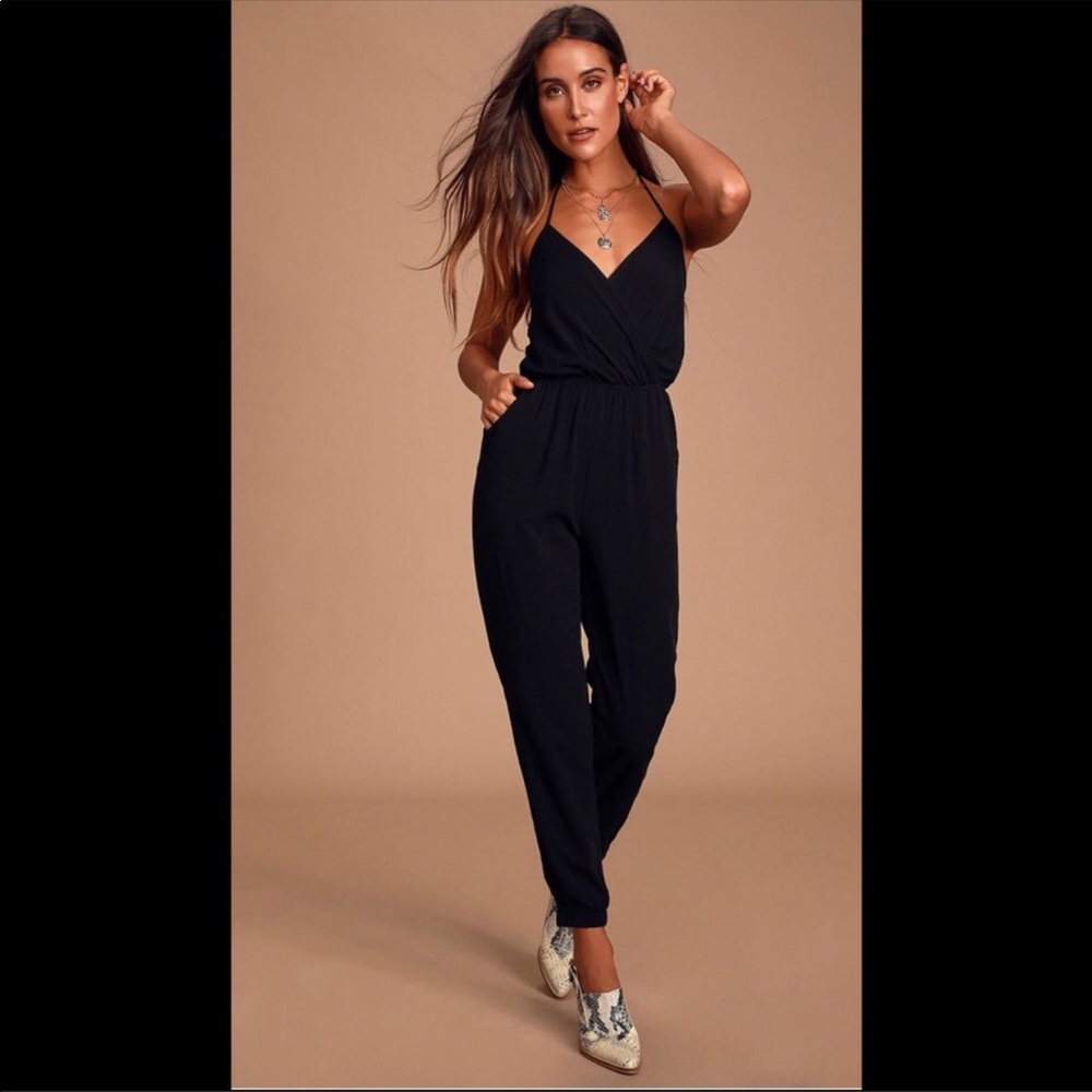Lulu”s Halter jumpsuit